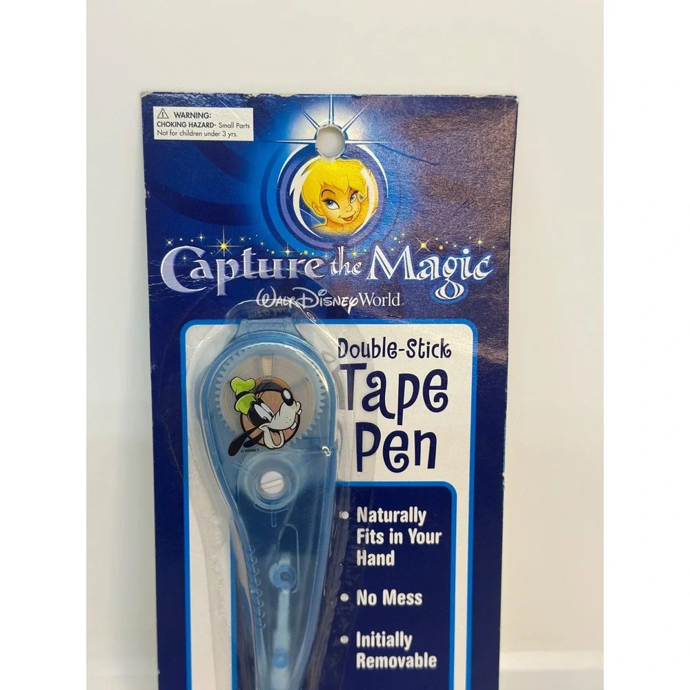 NIB‎ Disney Parks World Goofy Double-Stick Tape Pen – Sealed Packaging